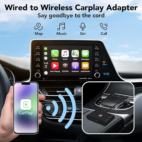 🔥 Discover the Future of Driving with a Carplay Wireless Adapter! 🔥