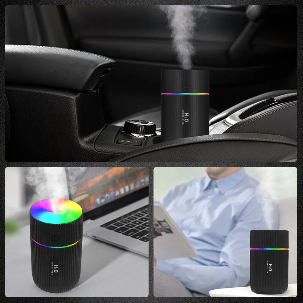 Car air humidifier USD/ Oil diffuser/ LED