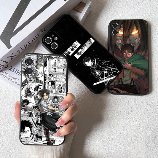 Attack On Titan Levis Ackermans Phone Case For Apple iPhone